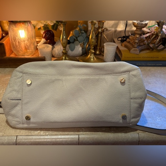 Michael Kors Women's Convertible Satchel, light cream - Picture 9 of 16